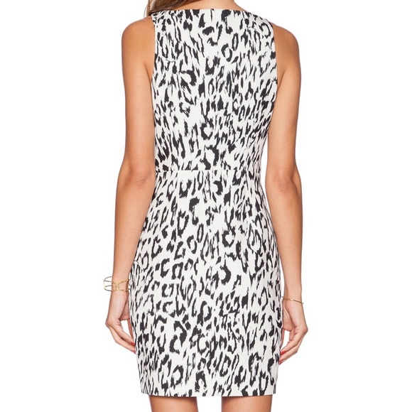 Finders Keepers white leopard dress sz S Revolve - Picture 3 of 4